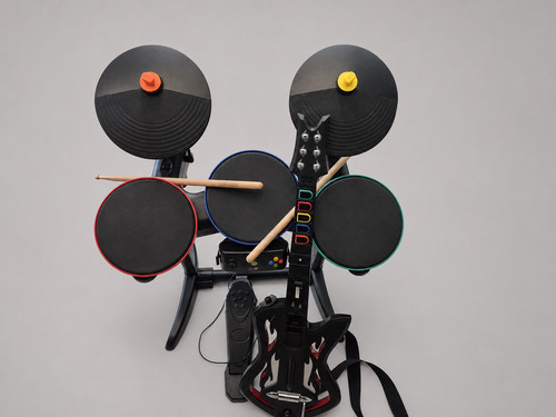 Band hero rock drum - drum, +